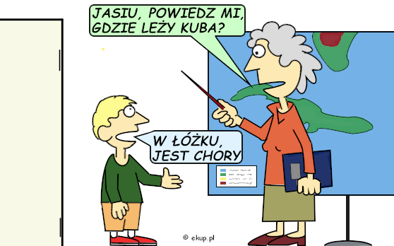 humor i dowcipy - gdzie leży kuba