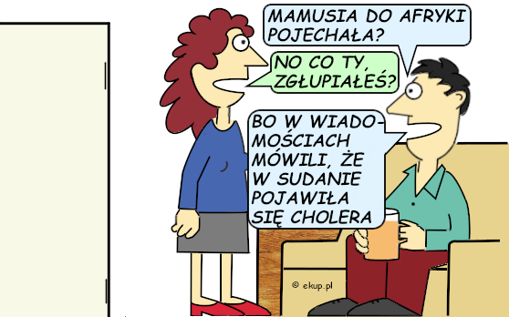 humor i dowcipy - mamusia do Afryki