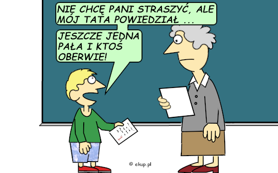 humor i dowcipy - nie chcę pani straszyć