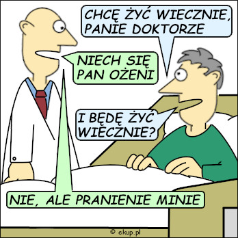 dowcip chce zyc wiecznie