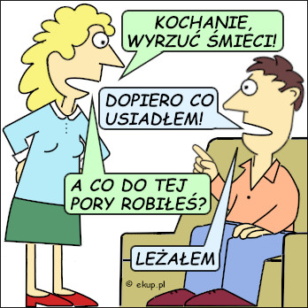 dowcip kochanie wyrzuc smieci