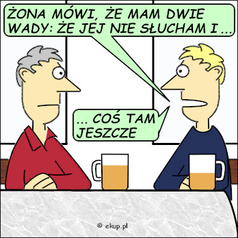dowcip mam dwie wady