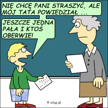 dowcip nie chce pani straszyc